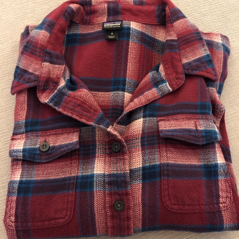Patagonia Plaid Flannel Shirt
